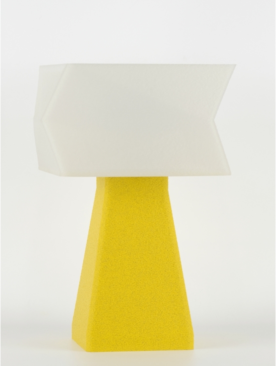 Juliane – Lampe à poser granit jaune, small