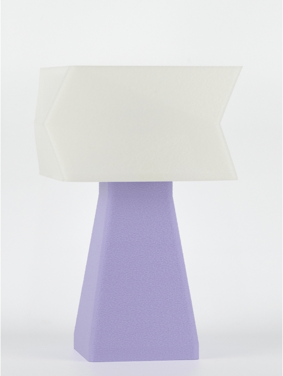 Juliane – Lampe à poser pastel lilas, small