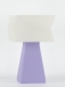 Juliane – Lampe à poser pastel lilas, small