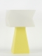 Juliane – Lampe à poser pastel jaune, small