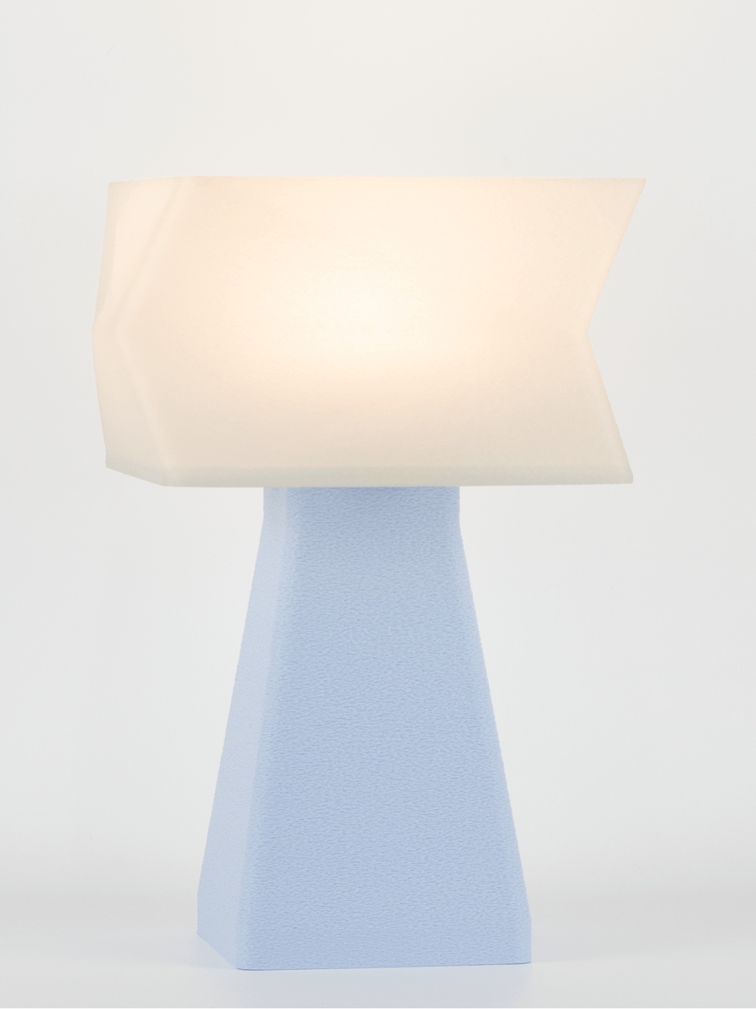 Juliane – Lampe à poser pastel bleu, small