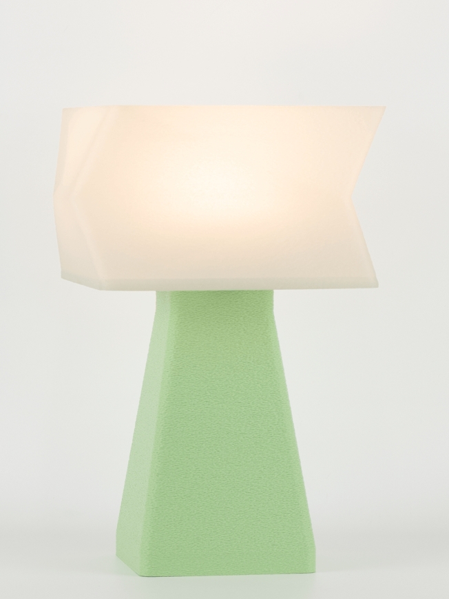Juliane – Lampe à poser pastel verte, small