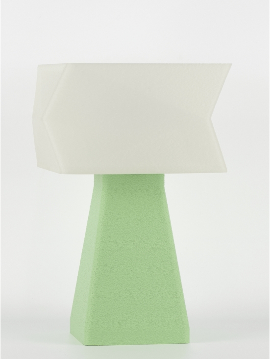 Juliane – Lampe à poser pastel verte, small