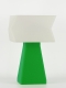Juliane – Lampe à poser pop verte, small
