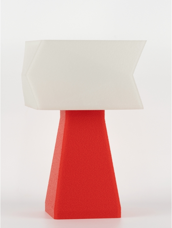 Juliane – Lampe à poser pop rouge, small
