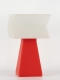 Juliane – Lampe à poser pop rouge, small