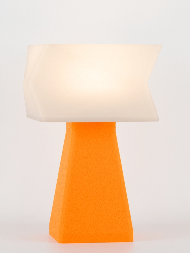 Juliane – Lampe à poser pop orange, small