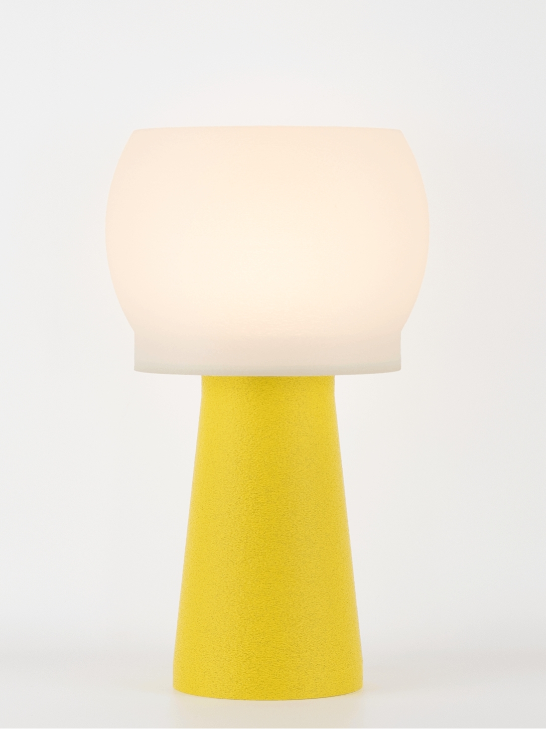 Clemence – Lampe à poser granit jaune, médium