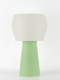Clemence – Lampe à poser pastel verte, médium Clemence – Lampe à poser pastel verte, médium