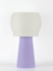 Clemence – Lampe à poser pastel lilas, médium Clemence – Lampe à poser pastel lilas, médium