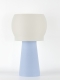 Clemence – Lampe à poser pastel bleu, médium Clemence – Lampe à poser pastel bleu, médium