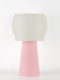 Clemence – Lampe à poser pastel rose, médium Clemence – Lampe à poser pastel rose, médium