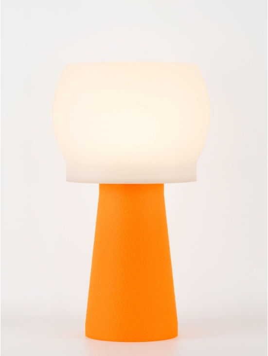 Clemence – Lampe à poser pop orange, médium