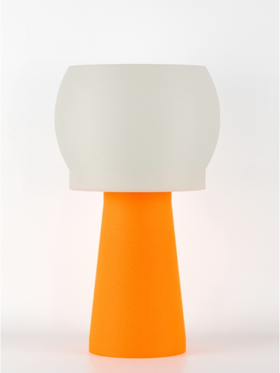 Clemence – Lampe à poser pop orange, médium