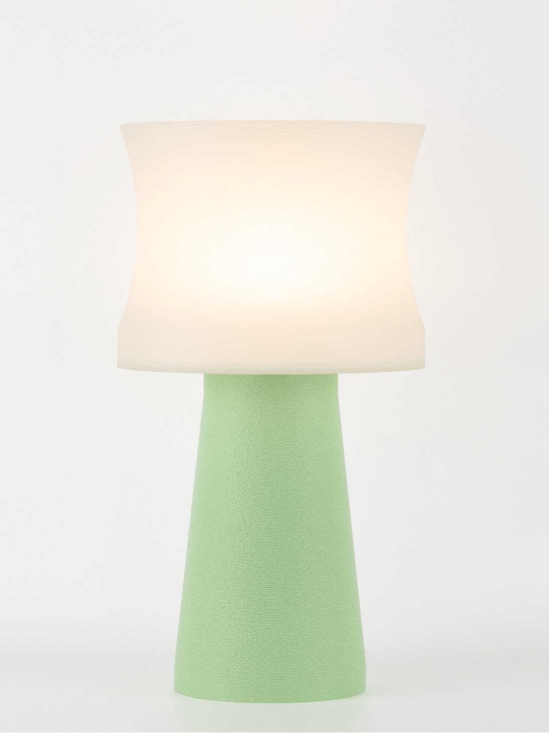 Aurélie – Lampe à poser pastel verte, médium