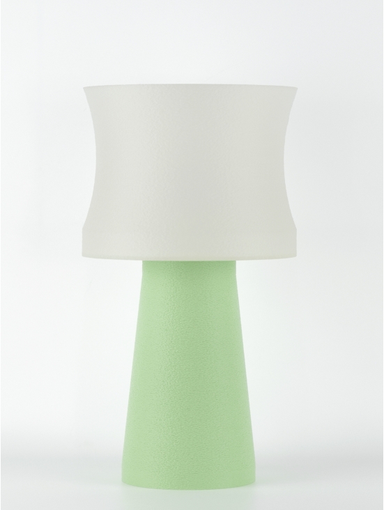 Aurélie – Lampe à poser pastel verte, médium