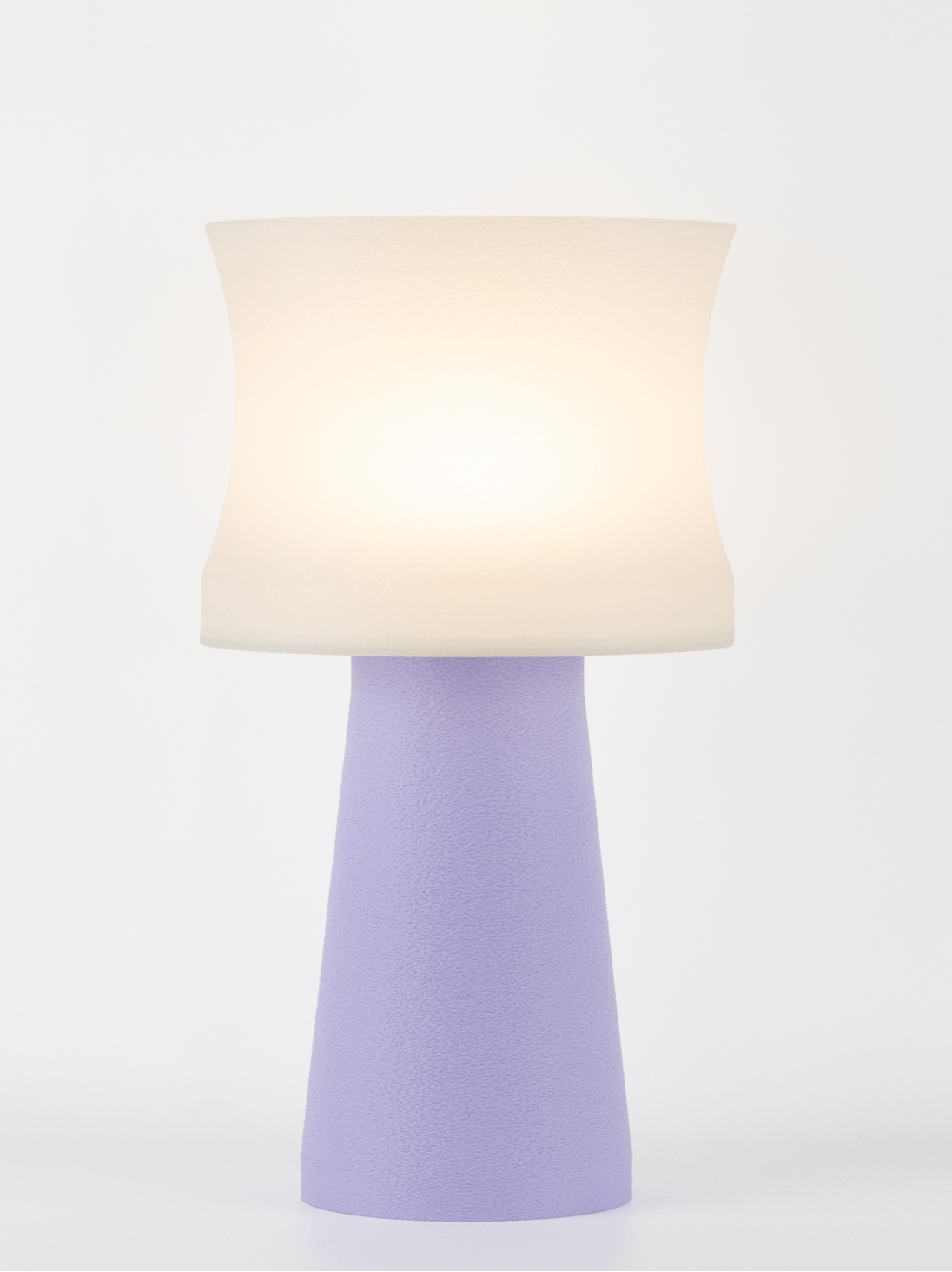 Aurélie – Lampe à poser pastel lilas, médium