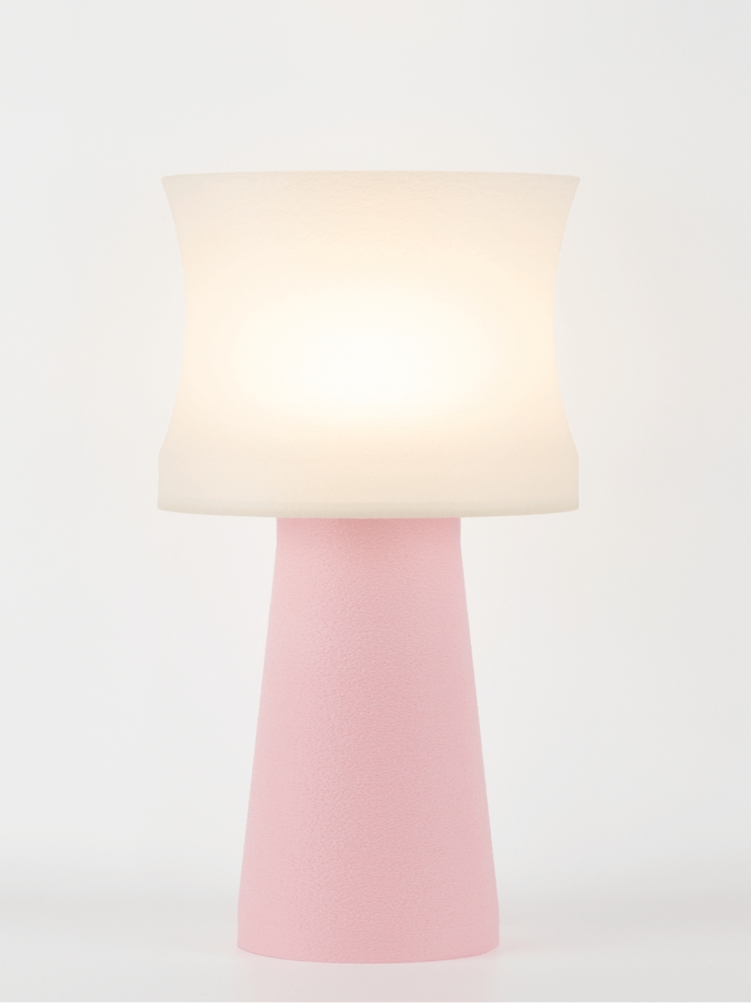 Aurélie – Lampe à poser pastel rose, médium