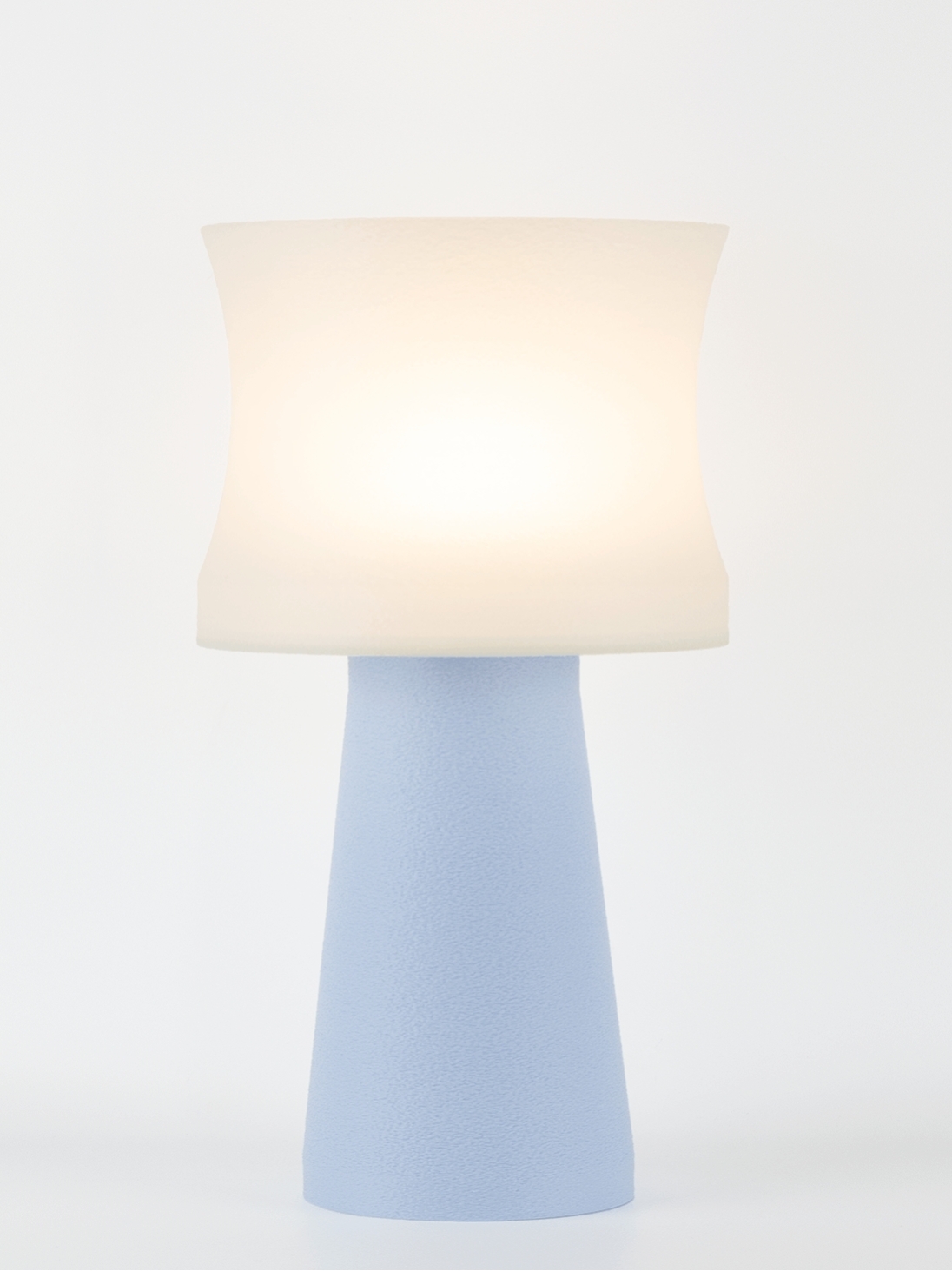 Aurélie – Lampe à poser pastel bleu, médium