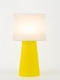 Aurélie – Lampe à poser pop jaune, médium