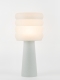 Coralie – Lampe à poser granit grise, large Coralie – Lampe à poser granit grise, large