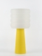 Coralie – Lampe à poser granit jaune, large Coralie – Lampe à poser granit jaune, large