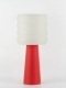 Coralie – Lampe à poser granit rouge, large Coralie – Lampe à poser granit rouge, large