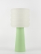 Coralie – Lampe à poser pastel verte, large Coralie – Lampe à poser pastel verte, large