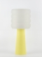 Coralie – Lampe à poser pastel jaune, large Coralie – Lampe à poser pastel jaune, large