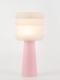 Coralie – Lampe à poser pastel rose, large Coralie – Lampe à poser pastel rose, large