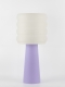 Coralie – Lampe à poser pastel lilas, large Coralie – Lampe à poser pastel lilas, large