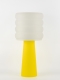 Coralie – Lampe à poser pop jaune, large Coralie – Lampe à poser pop jaune, large