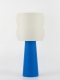 Stella – Lampe à poser pop bleu, large Stella – Lampe à poser pop bleu, large