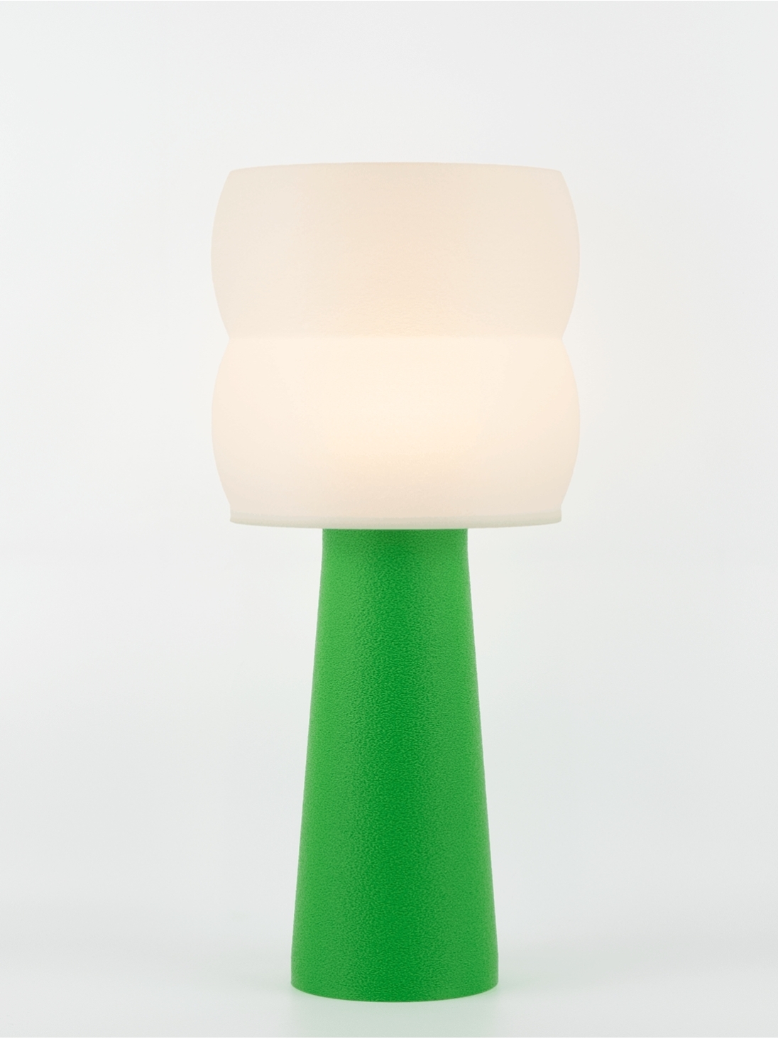 Stella – Lampe à poser pop verte, large