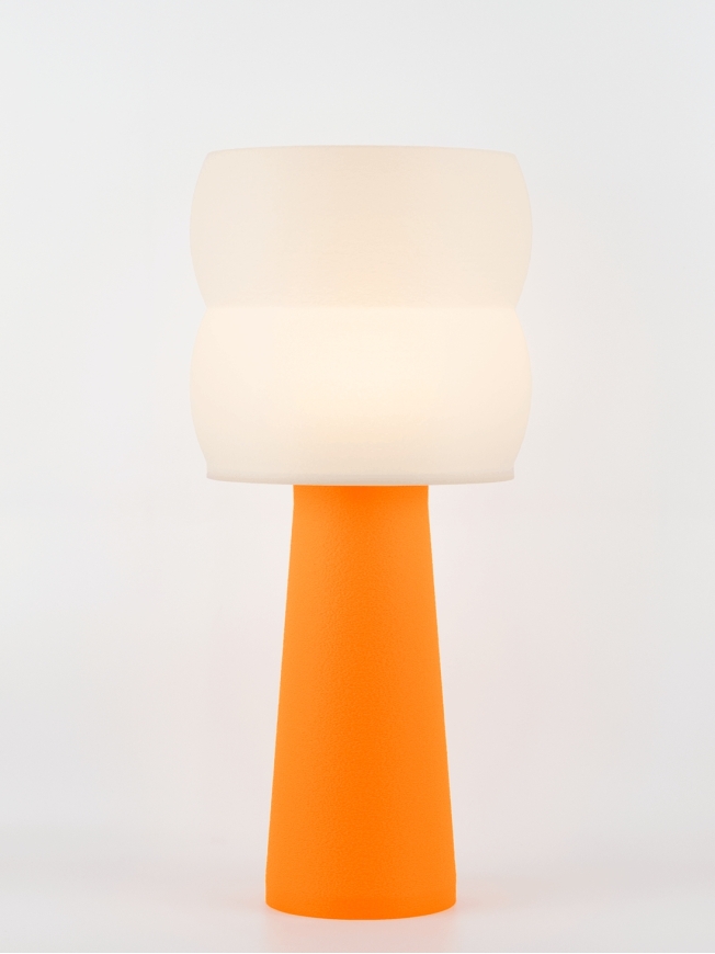 Stella – Lampe à poser pop orange, large