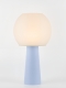 Clarisse – Lampe à poser pastel bleu, large Clarisse – Lampe à poser pastel bleu, large