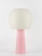 Clarisse – Lampe à poser pastel rose, large Clarisse – Lampe à poser pastel rose, large
