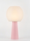 Clarisse – Lampe à poser pastel rose, large Clarisse – Lampe à poser pastel rose, large