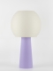 Clarisse – Lampe à poser pastel lilas, large Clarisse – Lampe à poser pastel lilas, large