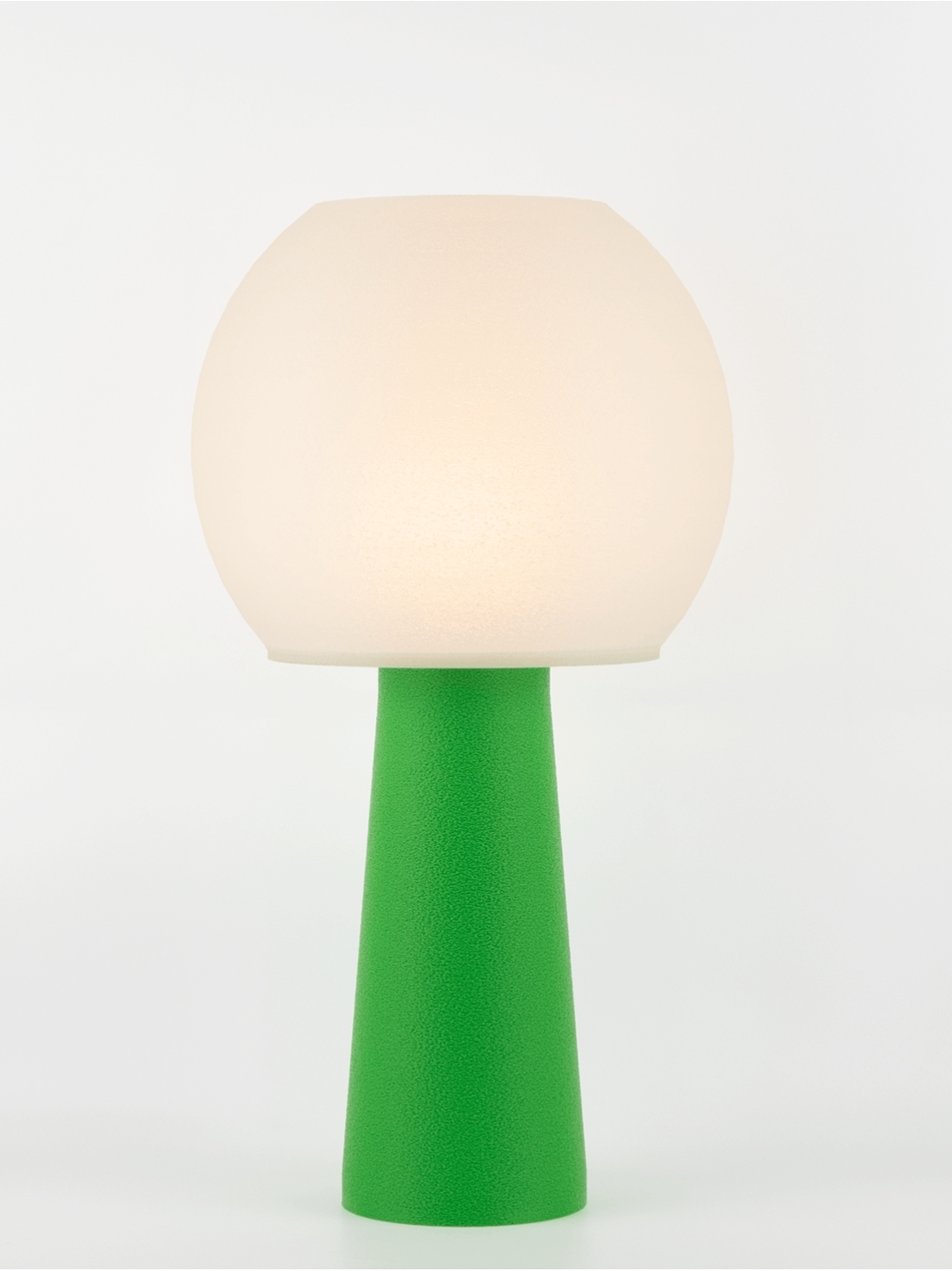 Clarisse – Lampe à poser pop verte, large