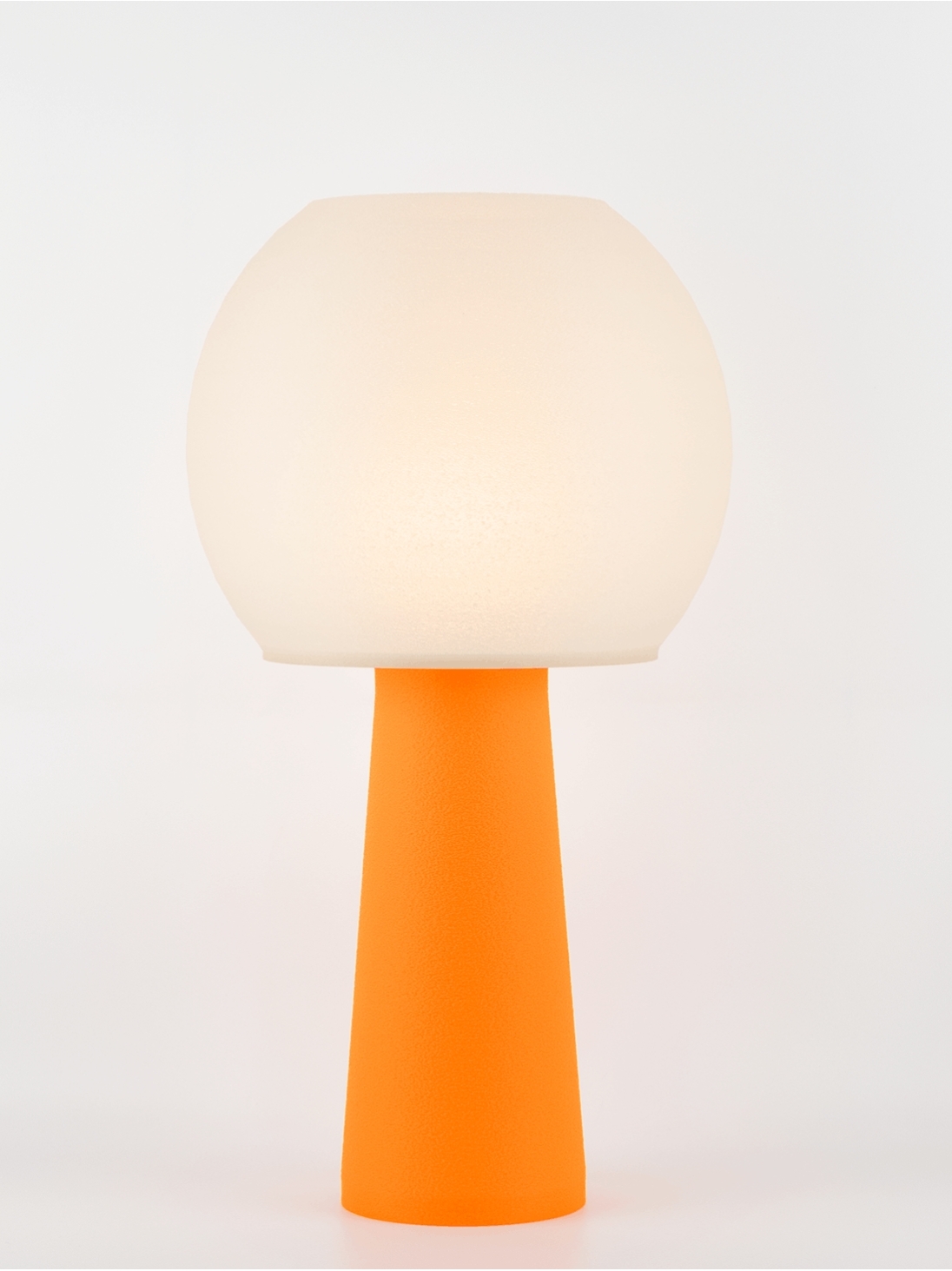 Clarisse – Lampe à poser pop orange, large