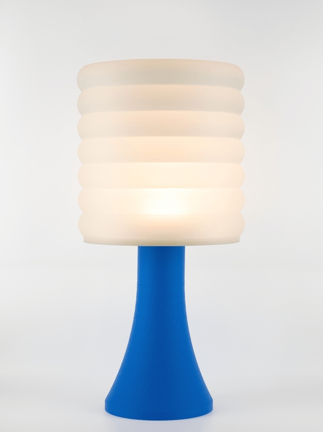 Micheline – Lampe pop bleu, extra large