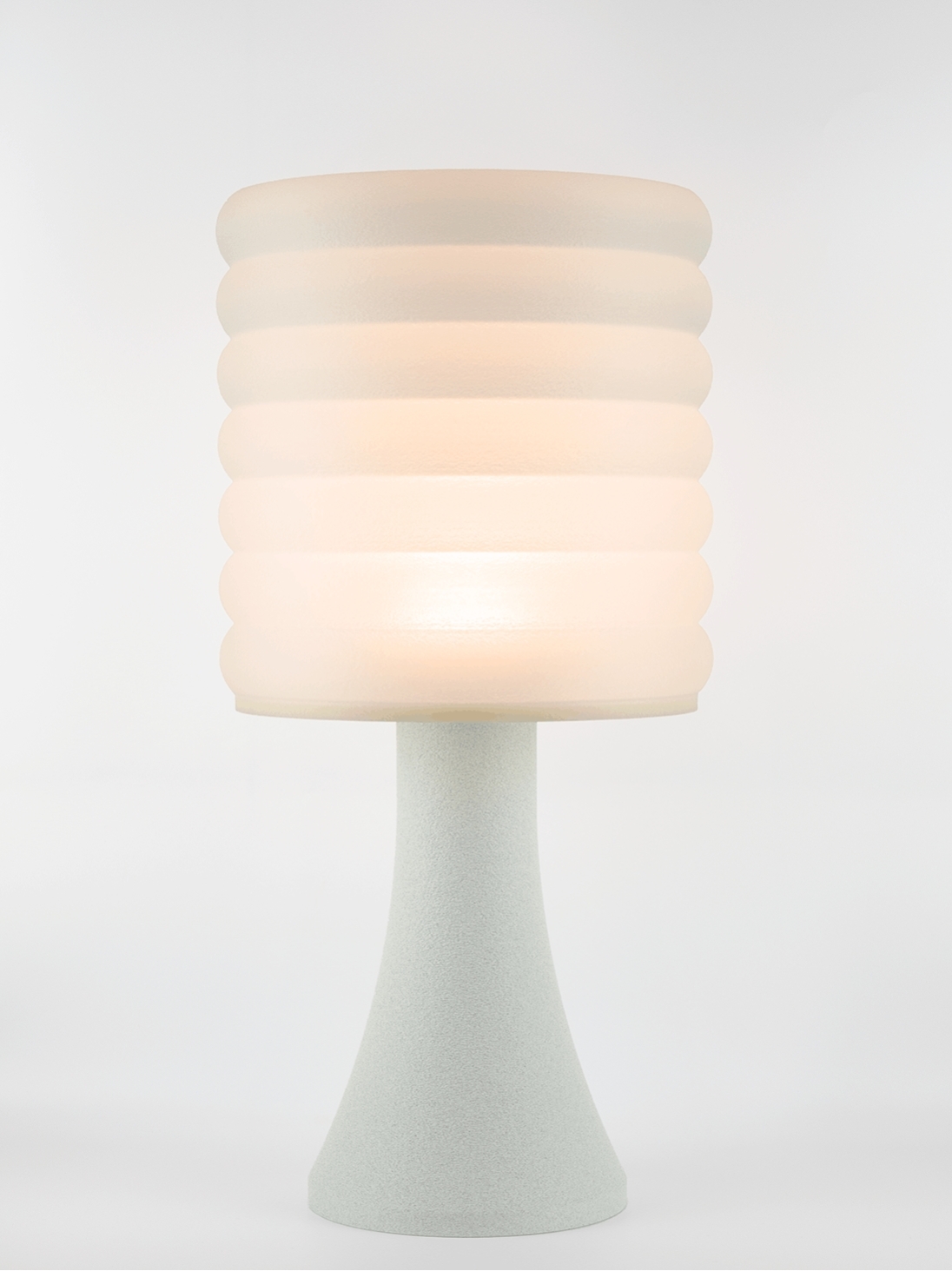 Micheline – Lampe granit grise, extra large