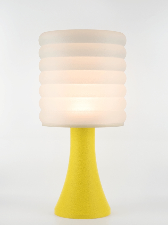 Micheline – Lampe granit jaune, extra large