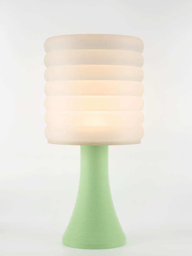 Micheline – Lampe pastel verte, extra large