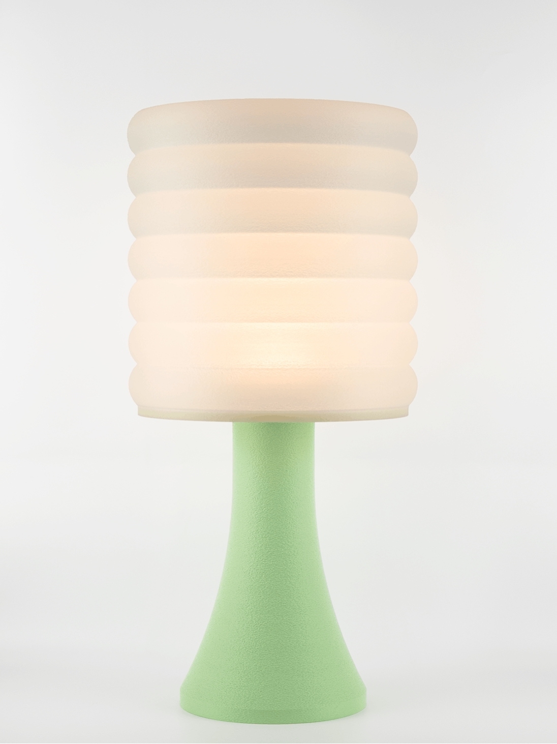 Micheline – Lampe pastel verte, extra large
