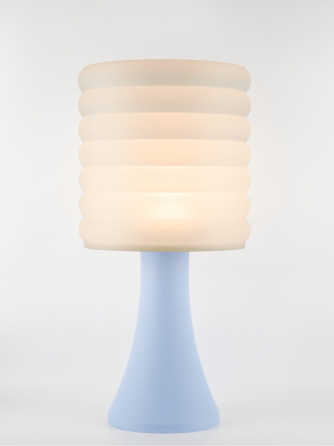 Micheline – Lampe pastel bleu, extra large