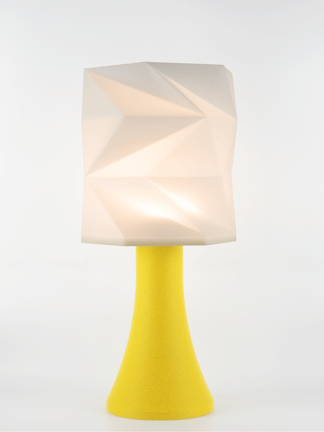 Simone – Lampe granit jaune, extra large