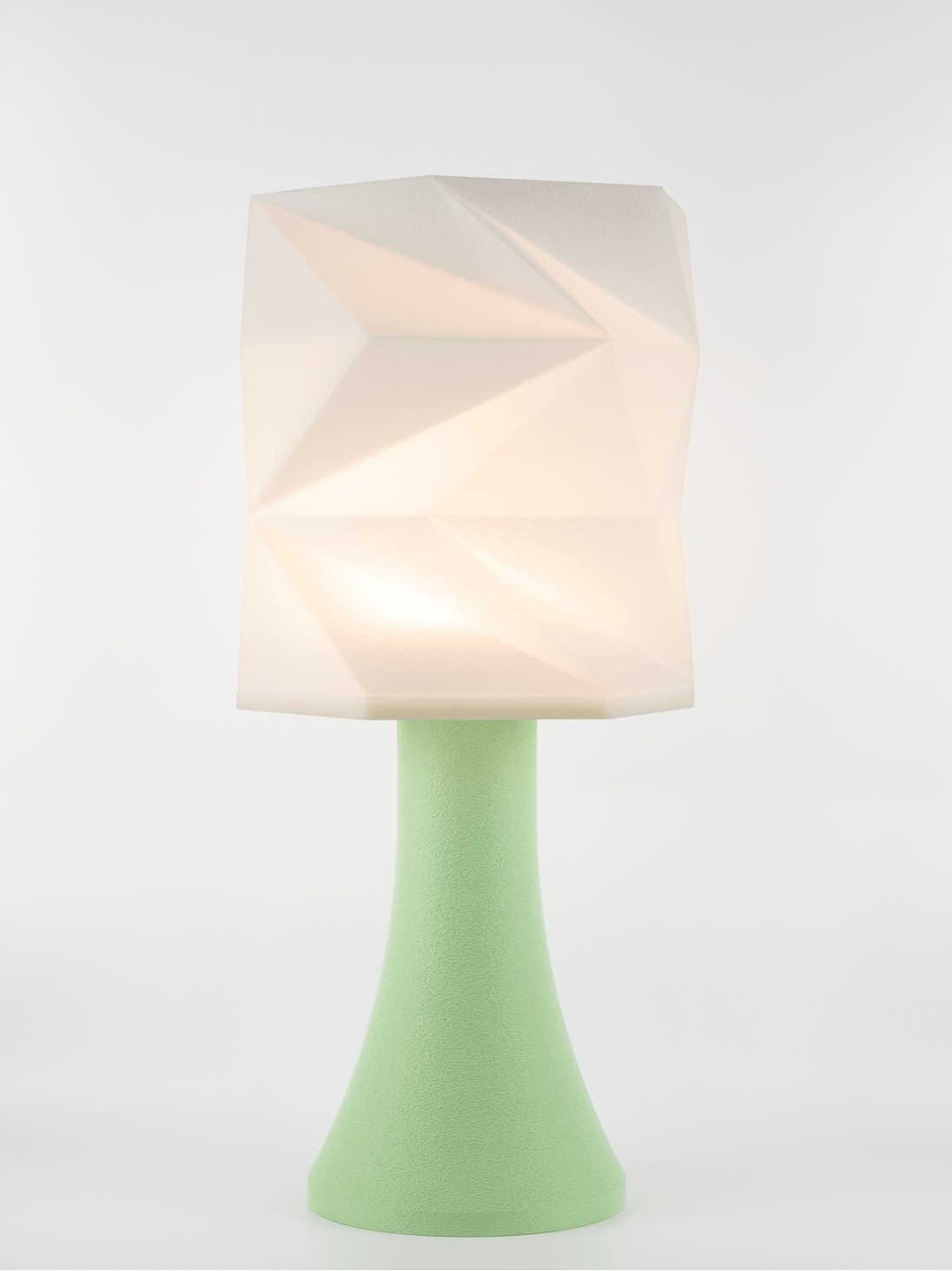 Simone – Lampe pastel verte, extra large