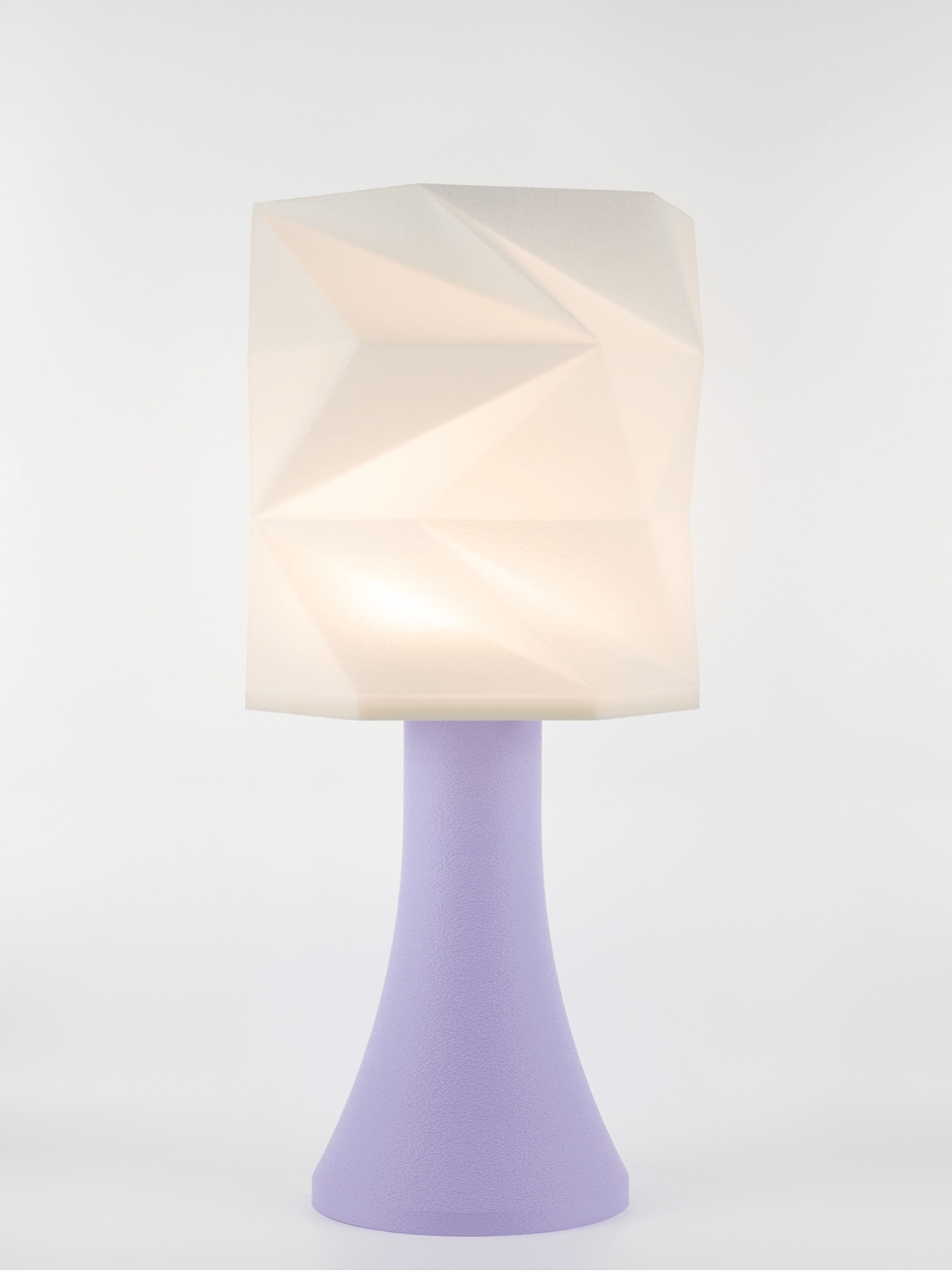 Simone – Lampe pastel lilas, extra large